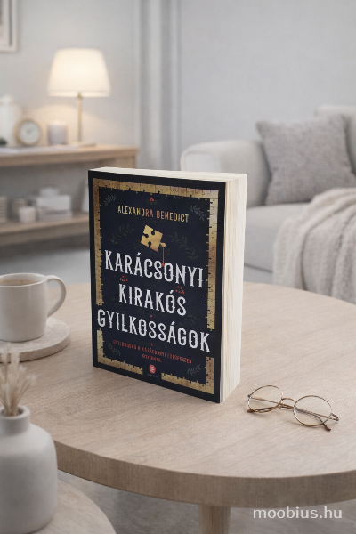 Alexandra Benedict-től a Karácsonyi kirakós gyilkosságok számomra egyértelműen 2025. év egyik legnagyobb krimi meglepetése volt.